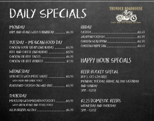 Daily Specials